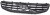 PASUJE DO VOLVO S60 V60 2010-2013 GRILL atrapa środkowa Chrom połysk nowy