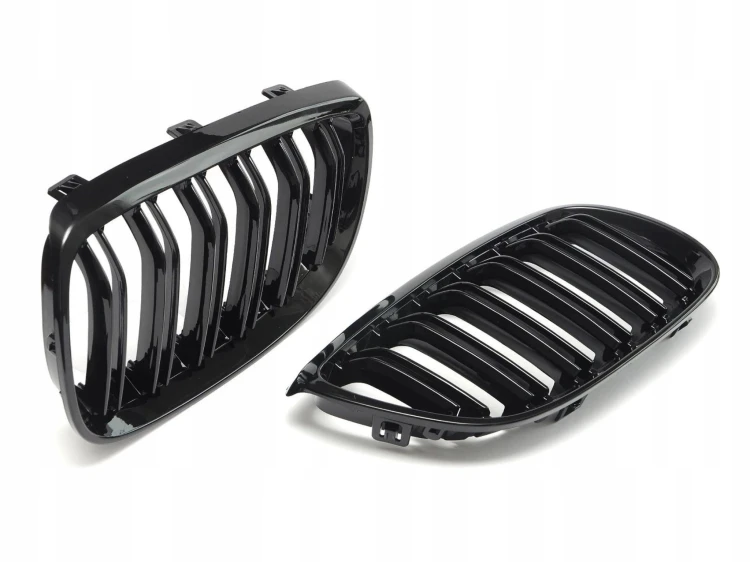ATRAPA GRILL NERKI kratka BMW 2 F21 F22 M2 F82 czarny połysk 2013+