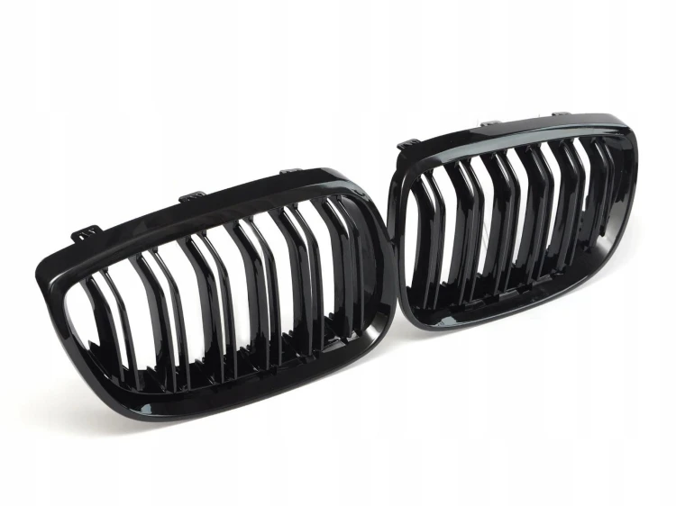 ATRAPA GRILL NERKI kratka BMW 2 F21 F22 M2 F82 czarny połysk 2013+