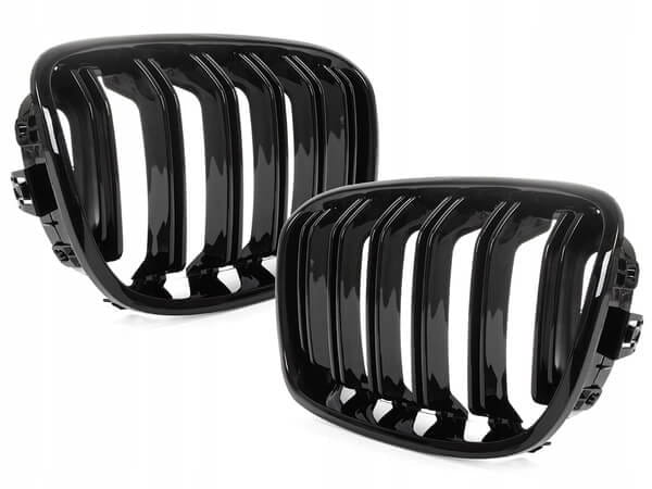 Atrapa Nerki GRILL czarny połysk BMW 1 F20 F21 LCI M-Performance 2015+