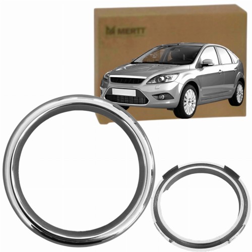 FORD FOCUS MK2 1514714 RAMKA chrom HALOGENU lampy przeciwmgielnej