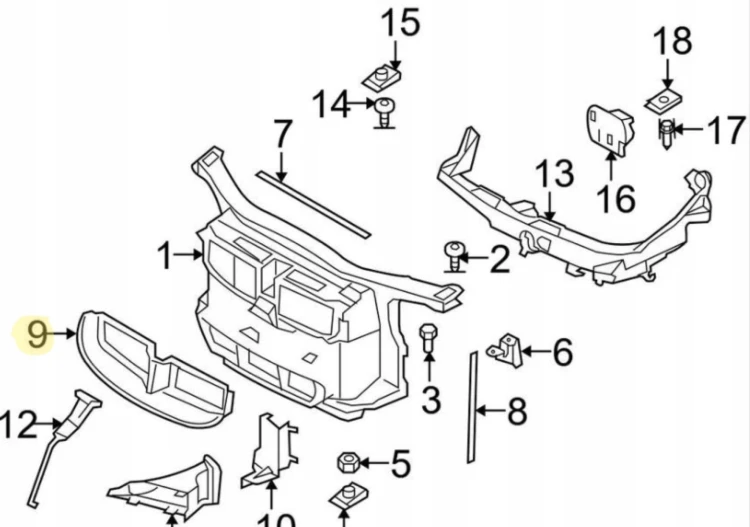 WLOT POWIETRZA pasa kierownica PAS BMW 3 E90 E91 51117134099