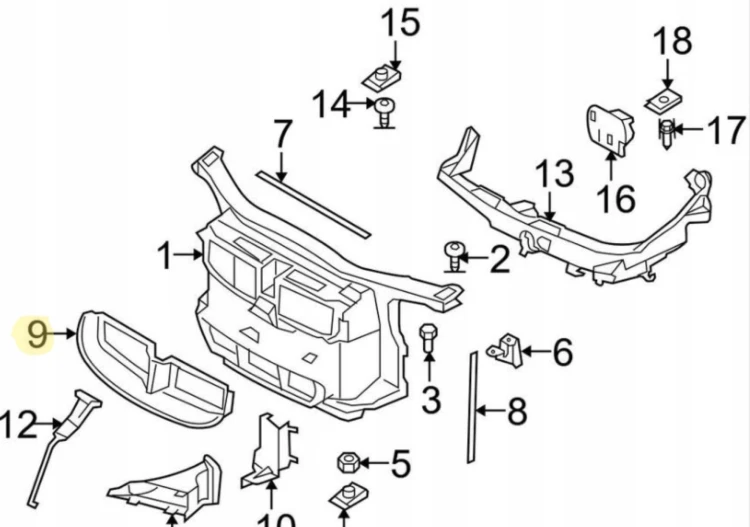 WLOT POWIETRZA pasa kierownica PAS BMW 3 E90 E91 51117134099
