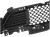 jeep CHEROKEE KL 18+ KRATKA atrapa środkowa ZDERZAKA 68288044AB