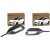 Opel Astra K 2020-2022 Atrapy kratki halogenów zderzaka LEWA PRAWA PDC