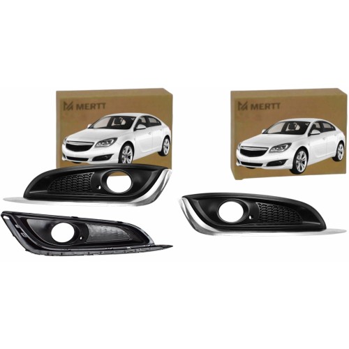 ZAŚLEPKI ZDERZAKA KRATKI HALOGENÓW LEWA PRAWA OPEL INSIGNIA A 2013-2017 KPL