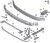 STREFA ZGNIOTU sztyca górna prawa BMW X1 X2 F48 F39 F45 F46 51117406386