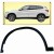 BMW X1 F48 2014- LISTWA NAKŁADKA LEWA nadkola błotnika 51777332337
