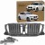 BMW X3 G01 X4 G02 WLOT kierownica powietrza roleta żaluzja + silnik 7497227