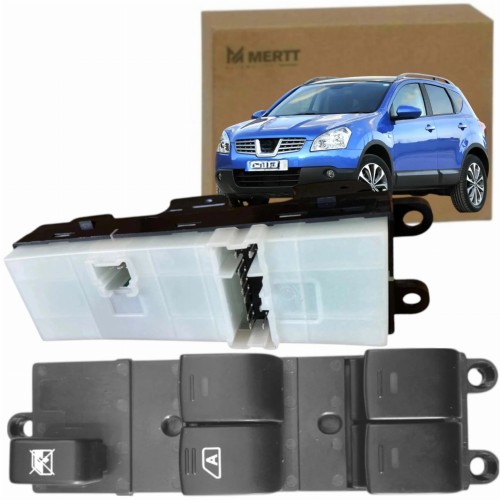 PANEL SZYB lewy przełącznik przycisk Nissan QASHQAI 07-13 NAVARA 2004+