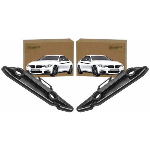 BMW 4 F32 F33 F36 ŚLIZGI MOCOWANIA UCHWYTY DOLNE ZDERZAKA LEWY PRAWY KPL