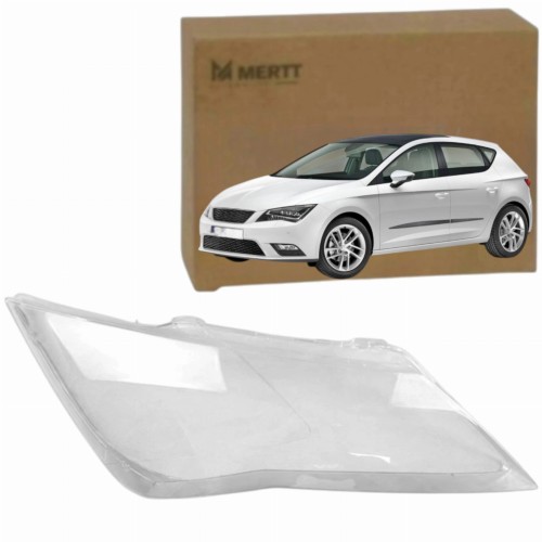PRAWY nowy KLOSZ Reflektora przedniego szkło SEAT LEON III 2012-2020