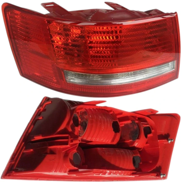NOWE LAMPY TYLNE P21W + PY21W SEDAN KOMPLET AUDI A6 C6 2004-2008 LEWA PRAWA