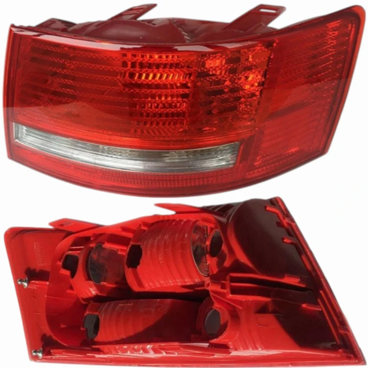 NOWE LAMPY TYLNE P21W + PY21W SEDAN KOMPLET AUDI A6 C6 2004-2008 LEWA PRAWA
