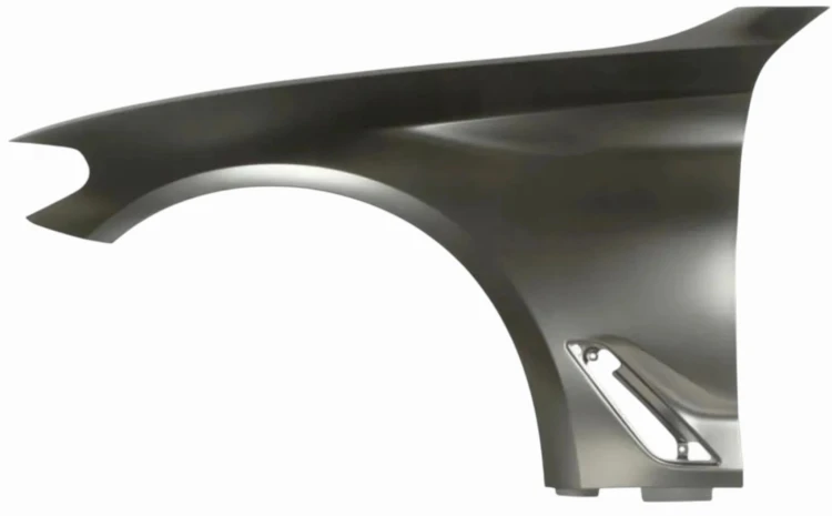 BLOTNIK przedni LEWY Aluminium BMW 5 G30 G31 2017- 41007443687