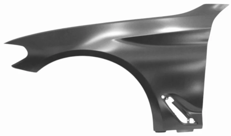BLOTNIK przedni LEWY Aluminium BMW 5 G30 G31 2017- 41007443687