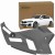 OSŁONA POKRYWA GÓRNA MASKOWNICA REFLEKTORA BMW 5 G30 G31 PRAWA 51767349604