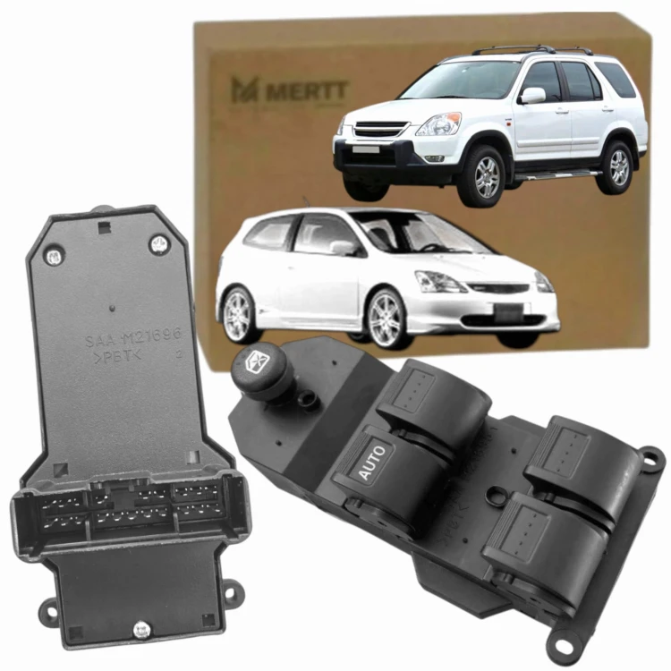 PRZEŁĄCZNIK PRZYCISKI PANEL SZYB 35760S9AG042A HONDA CIVIC VII 7 CR-V 2001-