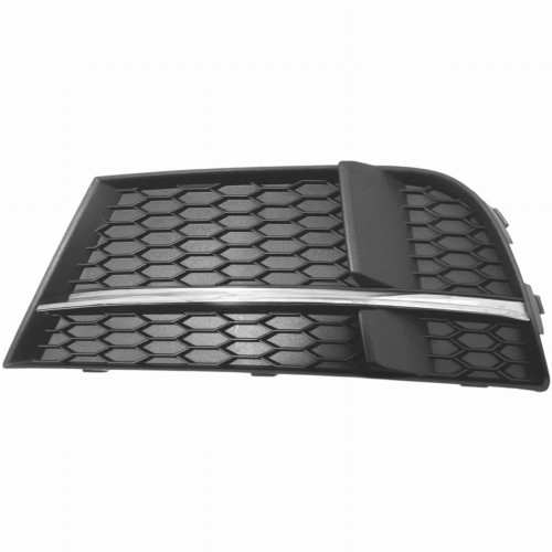 KRATKA LEWA atrapa zderzaka CHROM DEKOR zaślepka AUDI A3 8V 16-20 S-Line