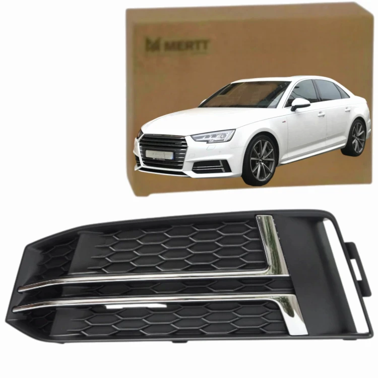 Kratka atrapa zderzaka lewa zaślepka AUDI A4 B9 2015+ S-Line 8W0807681