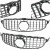 MERCEDES C W205 13-18 GRILL ATRAPA PRZÓD CHHŁODNICY PANAMERICANA CHROM