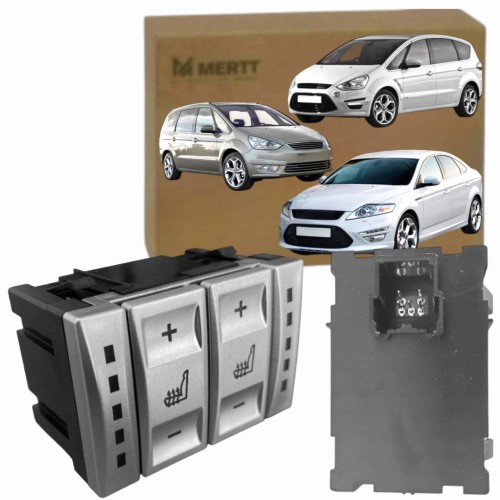 FORD MONDEO MK4 GALAXY S-MAX 2006- PRZEŁĄCZNIK PRZYCISK PODGRZEWANIA FOTELI