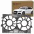 Obudowa wentylatorów wentylator benzyna/diesel AUDI A6 C7 11-18 4H0121207B