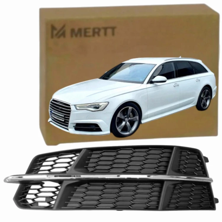 KRATKA ZDERZAKA LEWA atrapa zaślepka przód Audi A6 C7 14-18 S-LINE