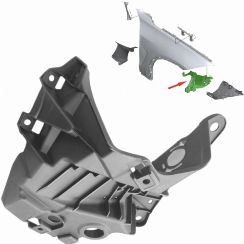 BMW X5 F15 X6 F16 2013- MOCOWANIE BŁOTNIKA PRAWE wspornik uchwyt lampy