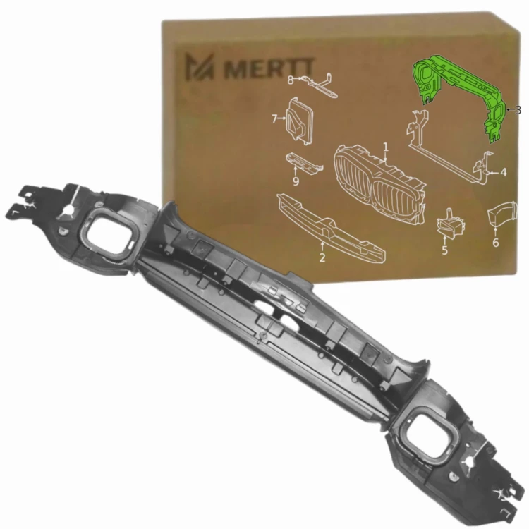 BMW G05 G06 G07 WLOT KANAŁ GÓRNY KIEROWNICA POWIETRZA PAS PRZÓD 51747421675