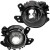 MERCEDES w246 c219 x156 SMART LAMPA PRZECIWMGIELNA HALOGEN PRAWY 2518200856