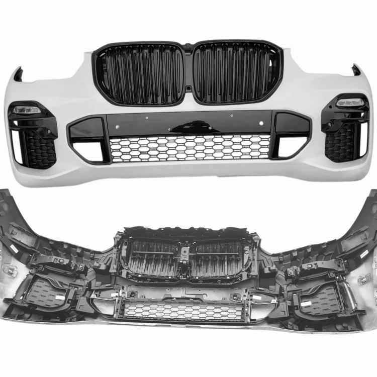 ZDERZAK PRZEDNI M-PAKIET BMW X5 G05 2018+ przed liftem atrapa nerki chwyt