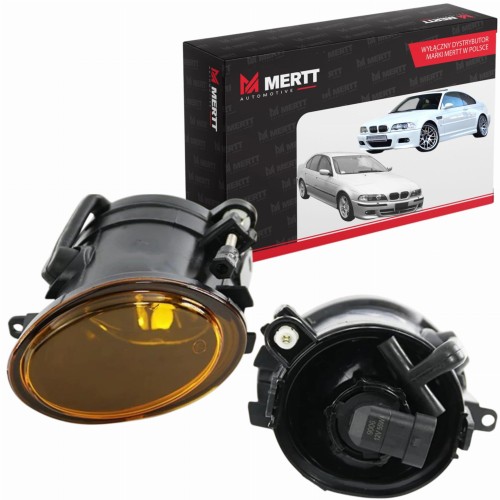 HALOGEN LAMPA PRZECIWGIELNA PRAWA BMW E46 E39 63177894018 YELLOW CLEAR