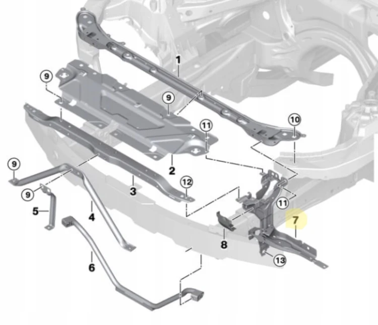 OKULAR PRAWY – BMW 3 G20 - 51647422294
