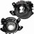 MERCEDES w246 c219 x156 SMART LAMPA PRZECIWMGIELNA HALOGEN PRAWY 2518200856