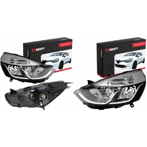 LAMPY PRZEDNIE REFLEKTORY PRAWY LEWY KOMPLET RENAULT CLIO IV LIFT HB KOMBI