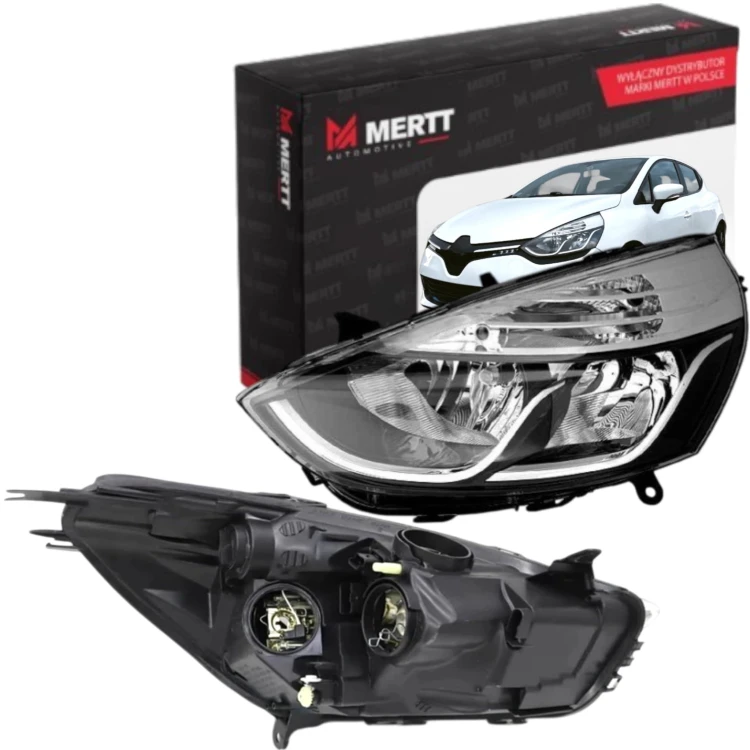 LAMPY PRZEDNIE REFLEKTORY PRAWY LEWY KOMPLET RENAULT CLIO IV LIFT HB KOMBI