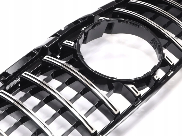 GRILL atrapa chłodnicy zderzaka MERCEDES CLA C117 W117 13-19 AMG GT czarny