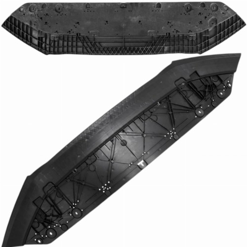 PODLOGA osłona spojler płyta POD ZDERZAK A4 B9 15-19 8W0807611