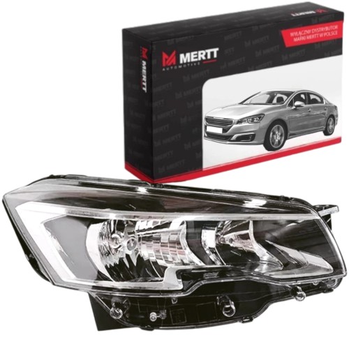 LAMPA REFLEKTOR PRZEDNI PRAWY 9807241180 9809045441 PEUGEOT 508 I 2014-2019