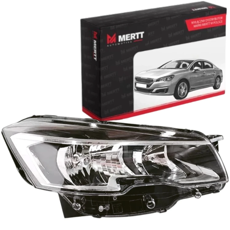 LAMPA REFLEKTOR PRZEDNI PRAWY 9807241180 9809045441 PEUGEOT 508 I 2014-2019