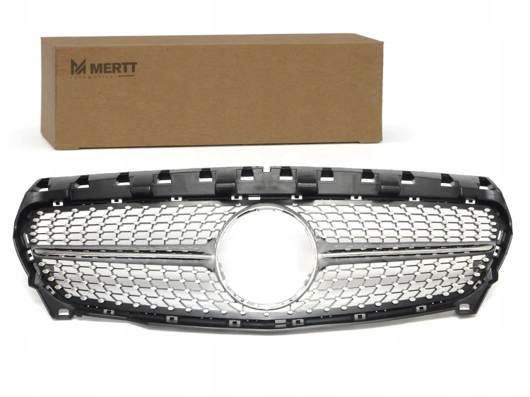 Grill atrapa CHROM PRZÓD CHŁODNICY MERCEDES CLA W117 C117 13-16 DIAMOND