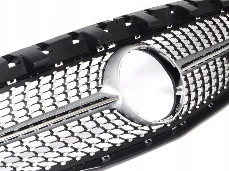 Grill atrapa CHROM PRZÓD CHŁODNICY MERCEDES CLA W117 C117 13-16 DIAMOND