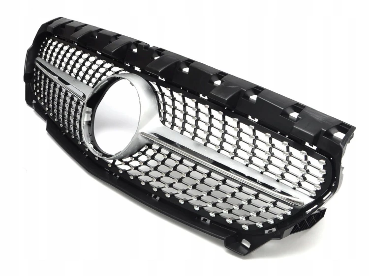 Grill atrapa CHROM PRZÓD CHŁODNICY MERCEDES CLA W117 C117 13-16 DIAMOND
