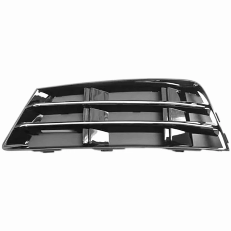 KRATKA ZDERZAKA LEWA atrapa zaślepka przód AUDI A4 B9 15-19 czarny chrom