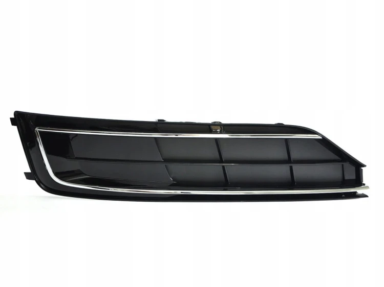 KRATKA ATRAPA zaślepka przednia PRAWA CZARNA AUDI A8 D4 13-18 LCI 4H0807680