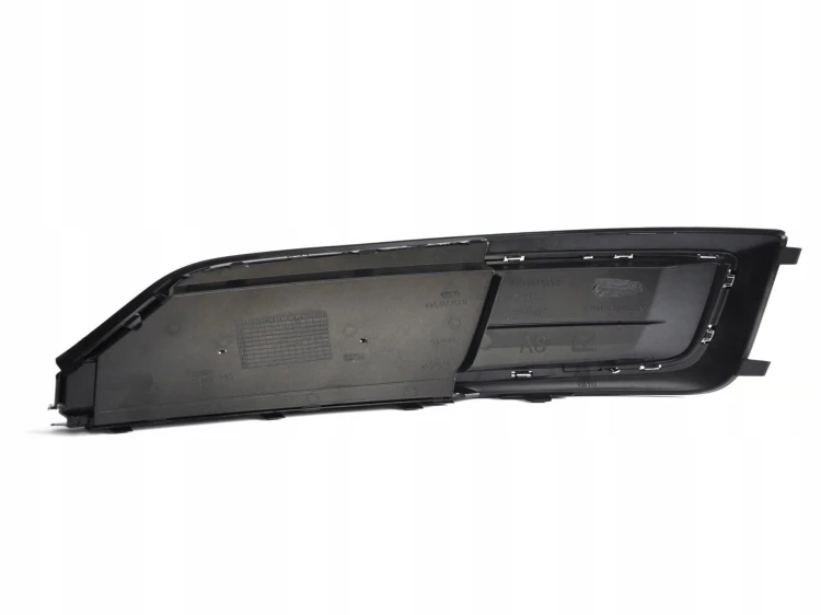 KRATKA ATRAPA zaślepka przednia PRAWA CZARNA AUDI A8 D4 13-18 LCI 4H0807680