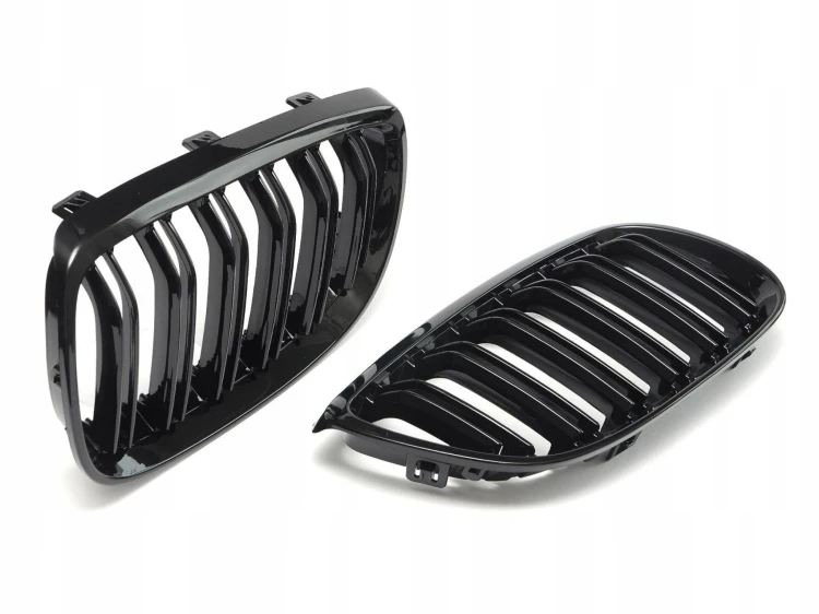 ATRAPA GRILL NERKI kratka BMW 2 F21 F22 M2 F82 czarny połysk 2013+
