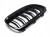ATRAPA GRILL NERKI kratka BMW 2 F21 F22 M2 F82 czarny połysk 2013+
