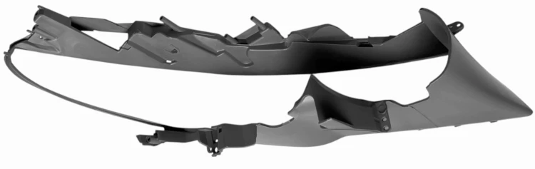 bmw 5 F10 2009-2014 LISTWA ramka obudowa LAMPY reflektora przód LEWY